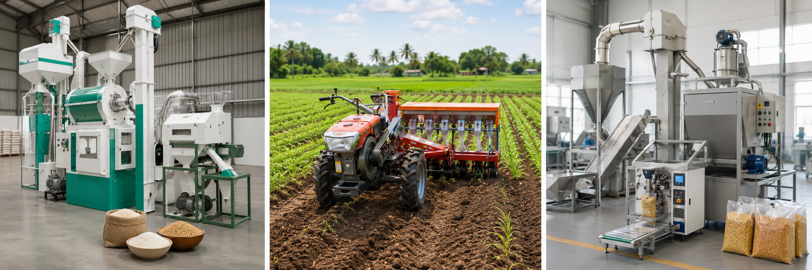 Rice mill equipment